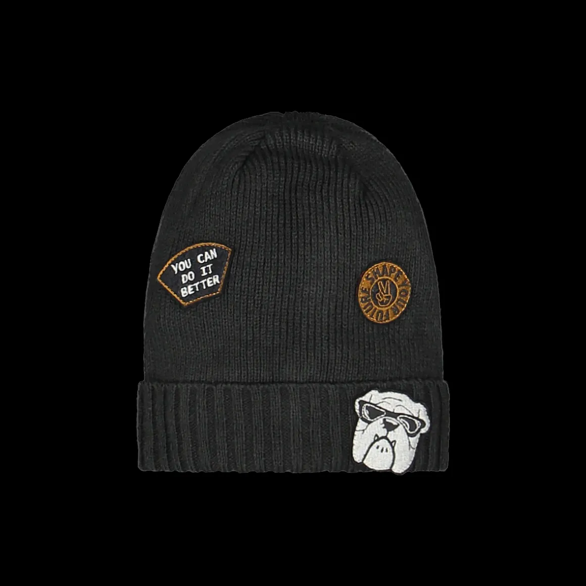 Berretto da bambino con patch