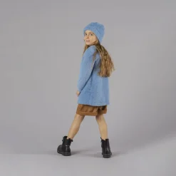 Berretto effetto pelliccetta per bambina