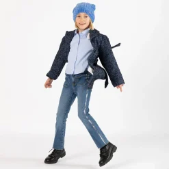 Berretto in ciniglia per bambina