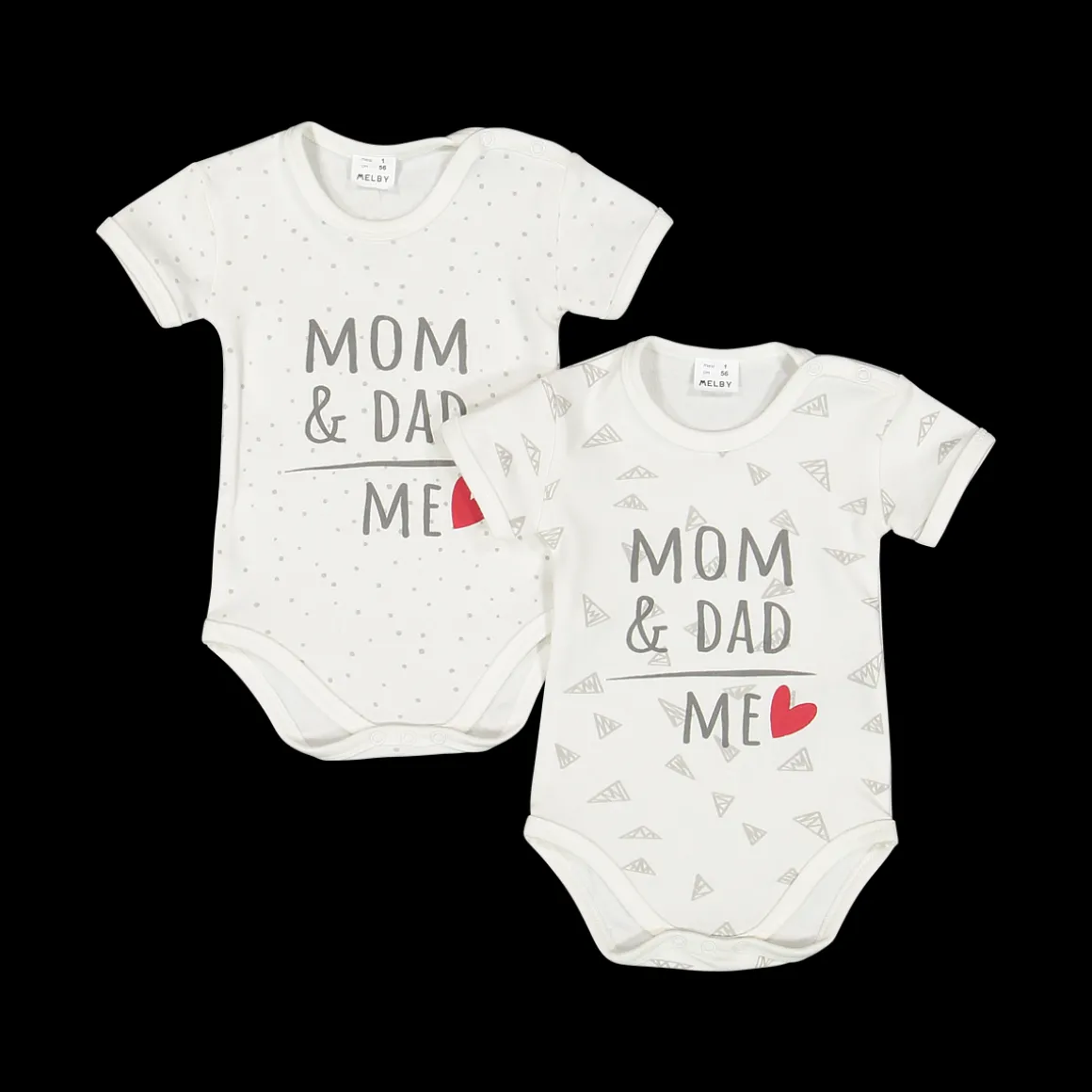 Bipack body Mum & Dad unisex