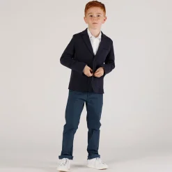 Blazer da bambino in piquet