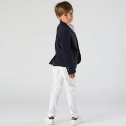 Blazer da bambino in piquet