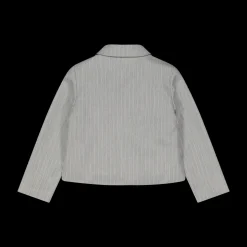 Blazer gessato per bambina