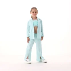 Blazer gessato per bambina