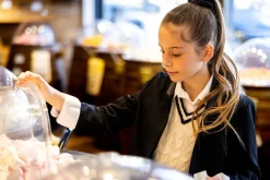Blazer in punto Milano per bambina