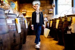 Blazer in punto Milano per bambina