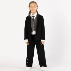 Blazer in punto Milano per bambina