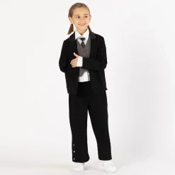 Blazer in punto Milano per bambina