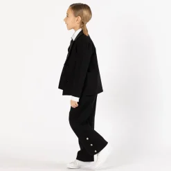 Blazer in punto Milano per bambina