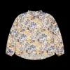 Blusa da bambina con fantasia floreale