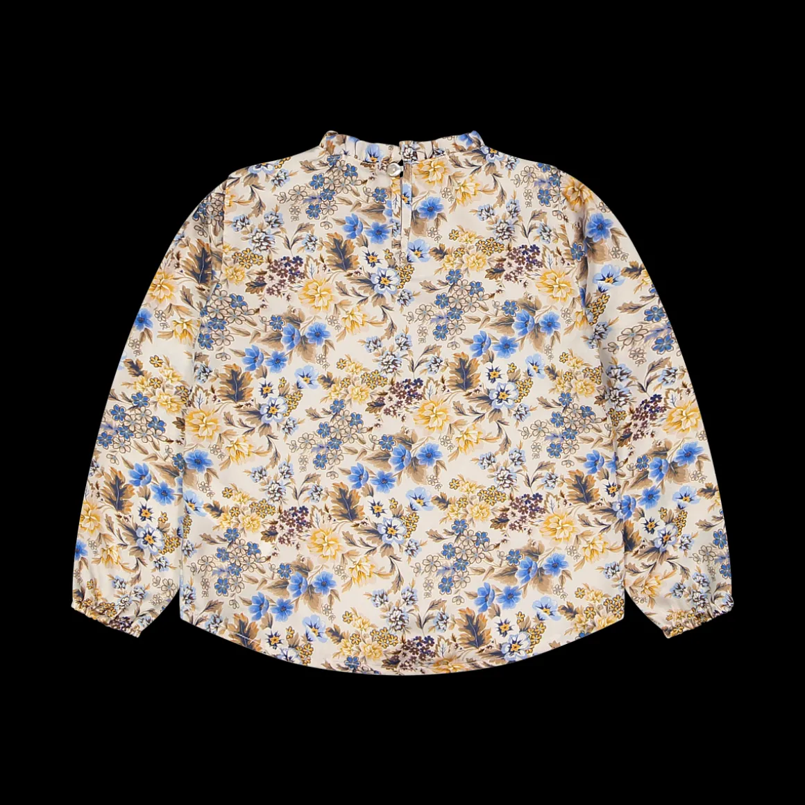 Blusa da bambina con fantasia floreale