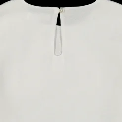 Blusa in chiffon e tulle da bambina