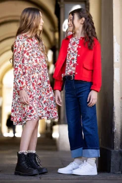 Blusa in viscosa per bambina