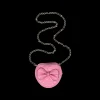 Borsetta a cuore in ecopelle