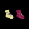 Calzini Snoopy neonata bipack