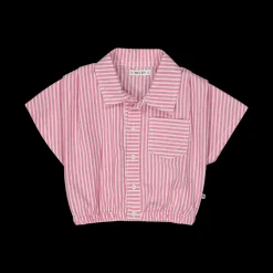 Camicia a righe per bambina