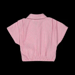 Camicia a righe per bambina
