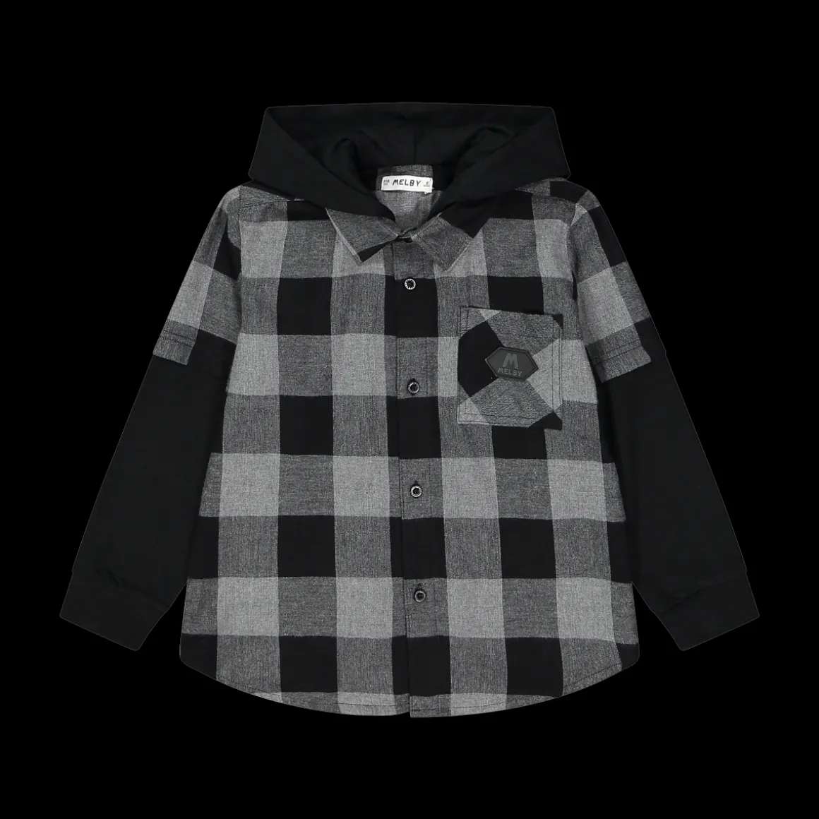 Camicia bambino con cappuccio