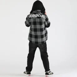 Camicia bambino con cappuccio