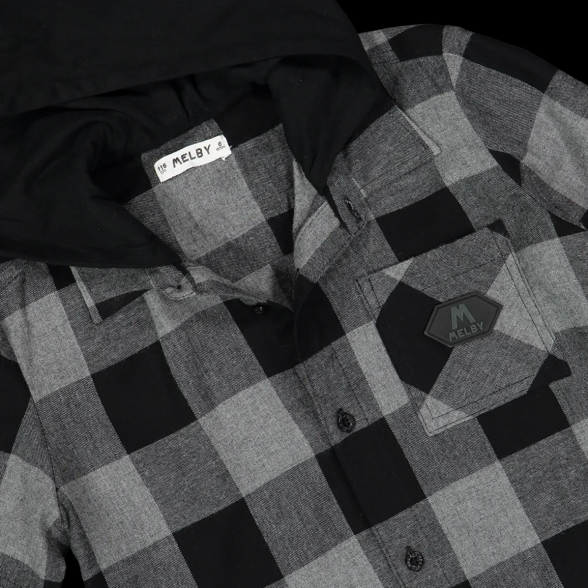 Camicia bambino con cappuccio