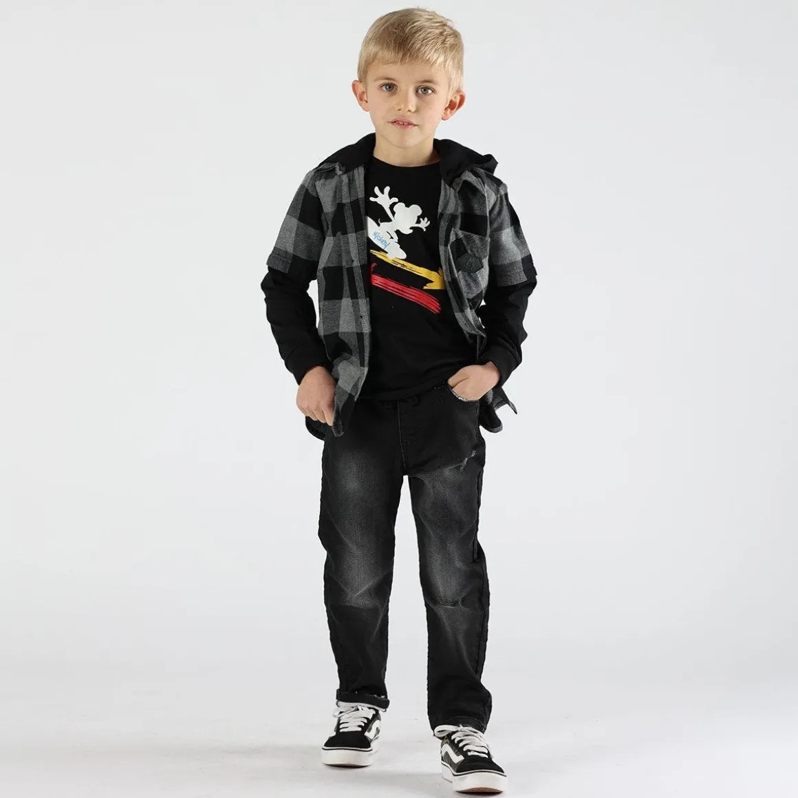 Camicia bambino con cappuccio