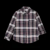 Camicia bambino in flanella a quadri