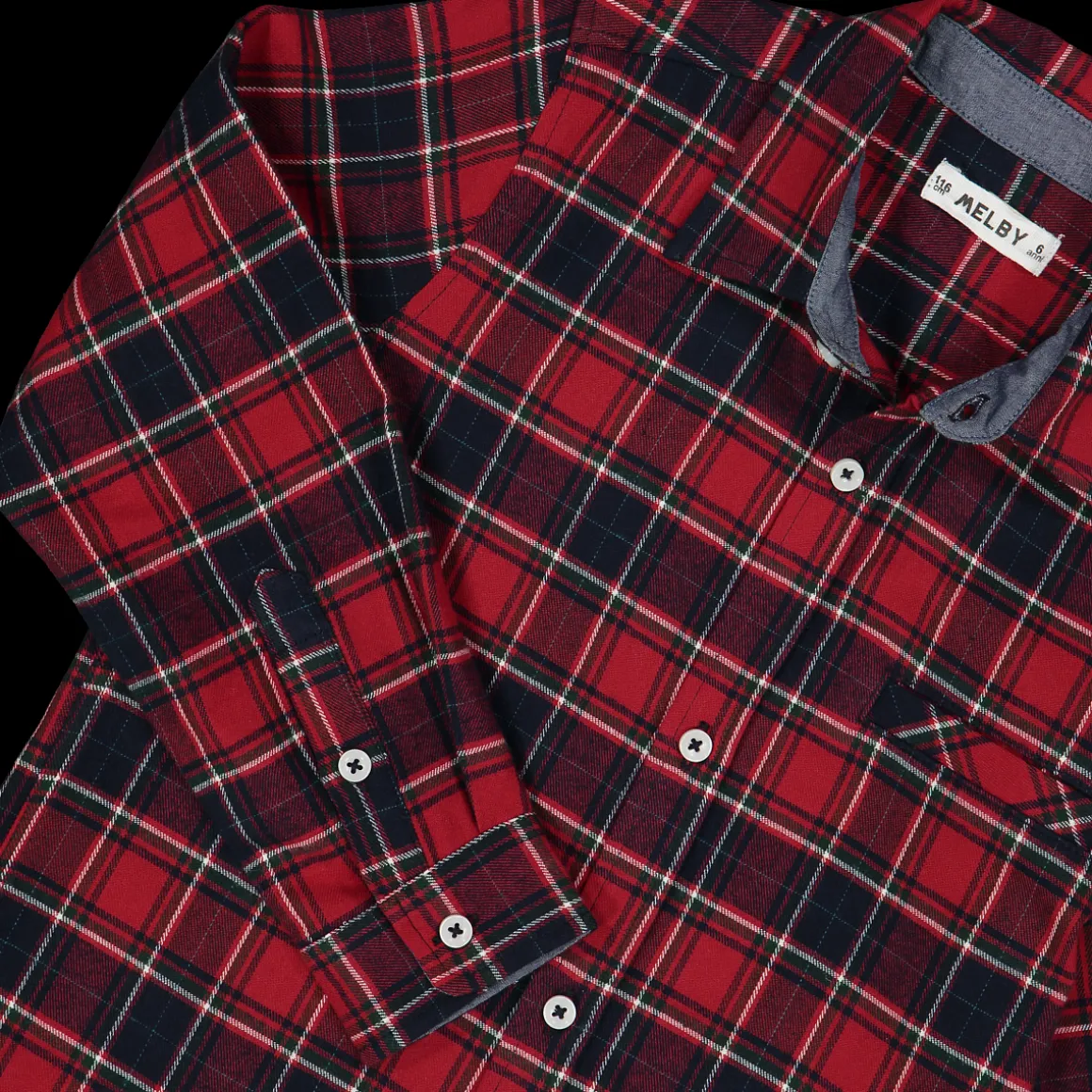 Camicia bambino in flanella