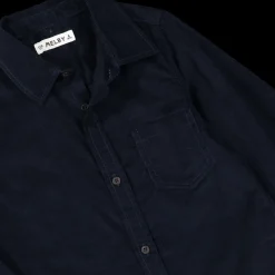 Camicia bambino in velluto a coste sottili