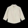 Camicia con collo alla coreana da bambino