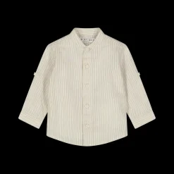 Camicia con collo alla coreana da bambino