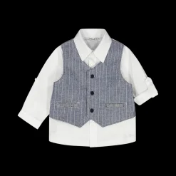 Camicia con gilet da bambino