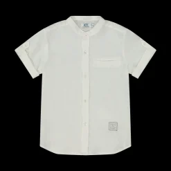 Camicia da bambino in misto lino