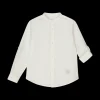 Camicia da bambino in misto lino