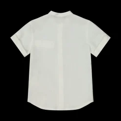Camicia da bambino in misto lino