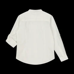 Camicia da bambino in misto lino