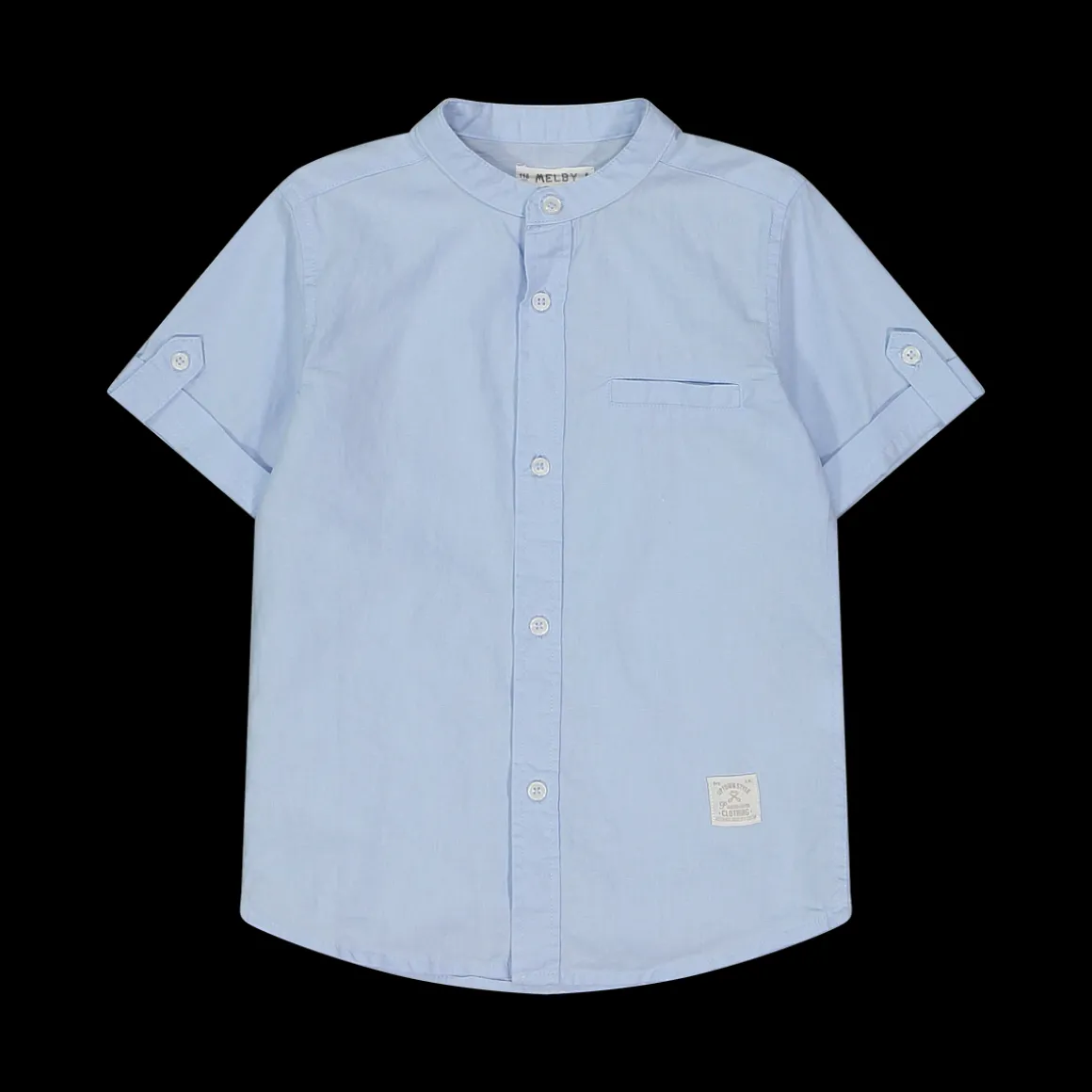 Camicia da bambino in misto lino