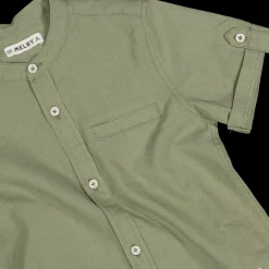 Camicia da bambino in misto lino