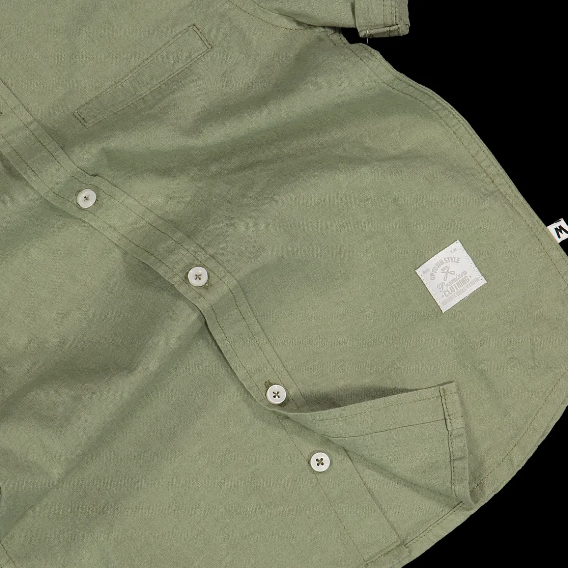 Camicia da bambino in misto lino