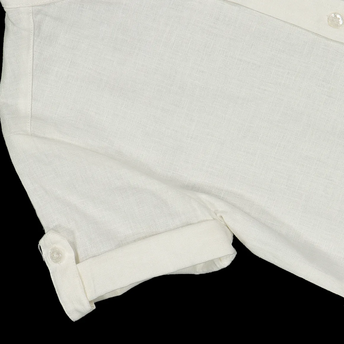 Camicia da bambino in misto lino