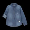 Camicia in chambray da bambino