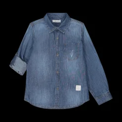 Camicia in chambray da bambino