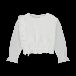 Camicia in chiffon per bambina