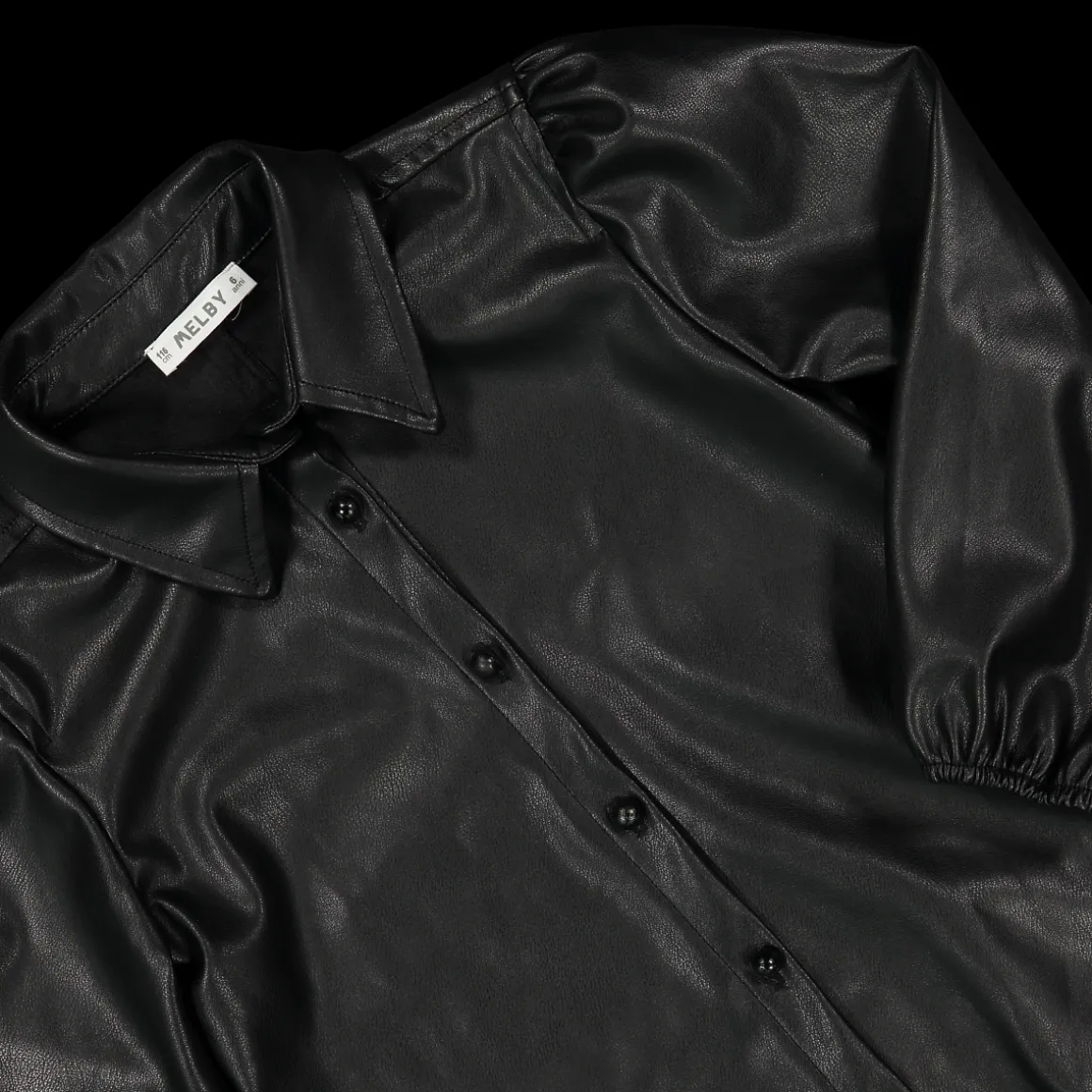 Camicia in ecopelle bambina