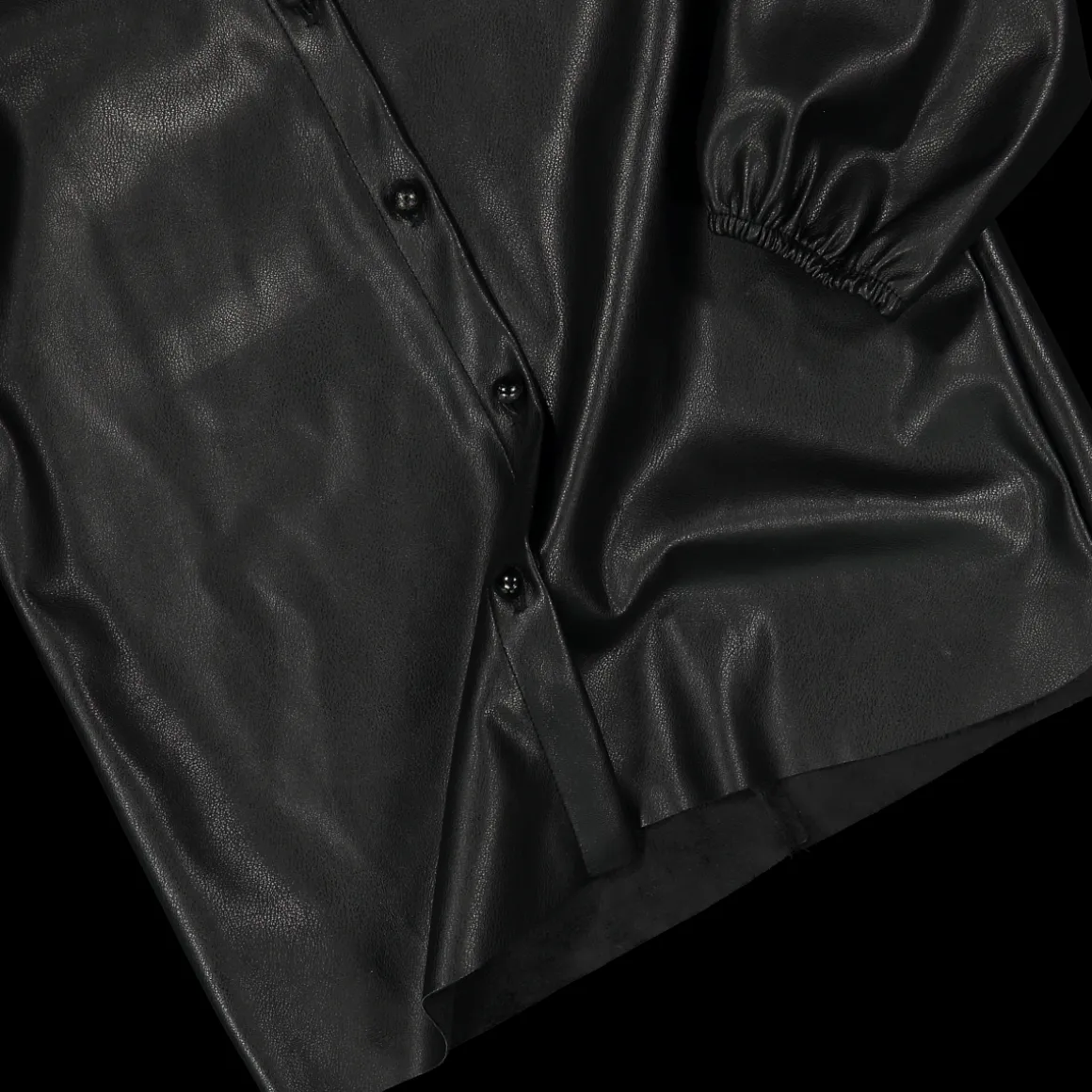 Camicia in ecopelle bambina
