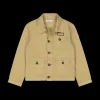 Camicia in gabardina malfilè bambino