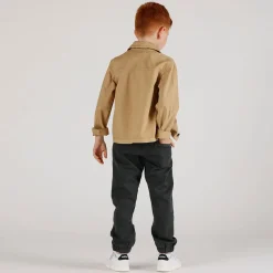 Camicia in gabardina malfilè bambino