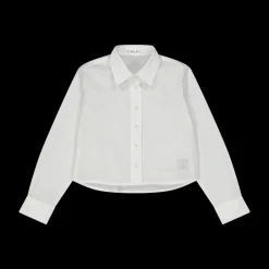Camicia in popeline per bambina