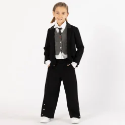 Camicia in popeline per bambina