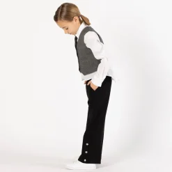 Camicia in popeline per bambina