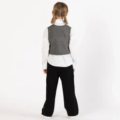 Camicia in popeline per bambina